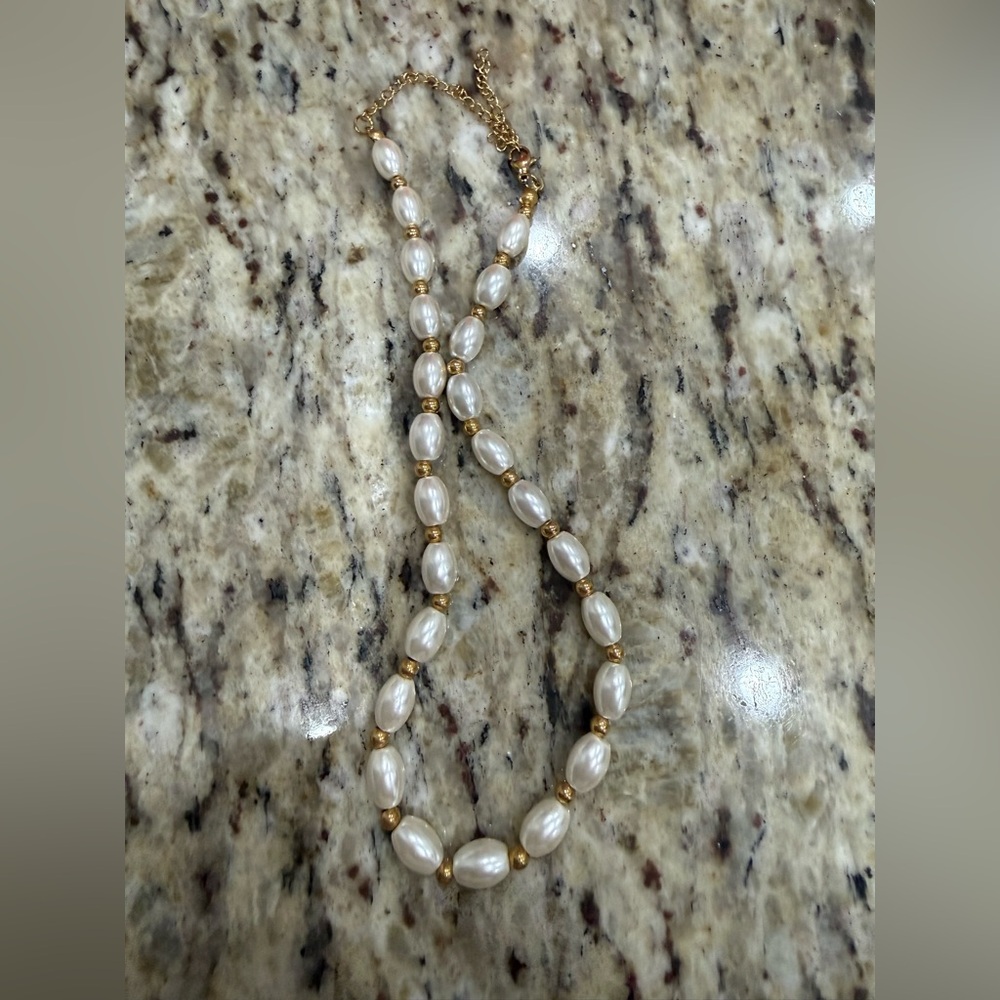 NEW Aloha Pearl Choker-Gold from Boho Moon.